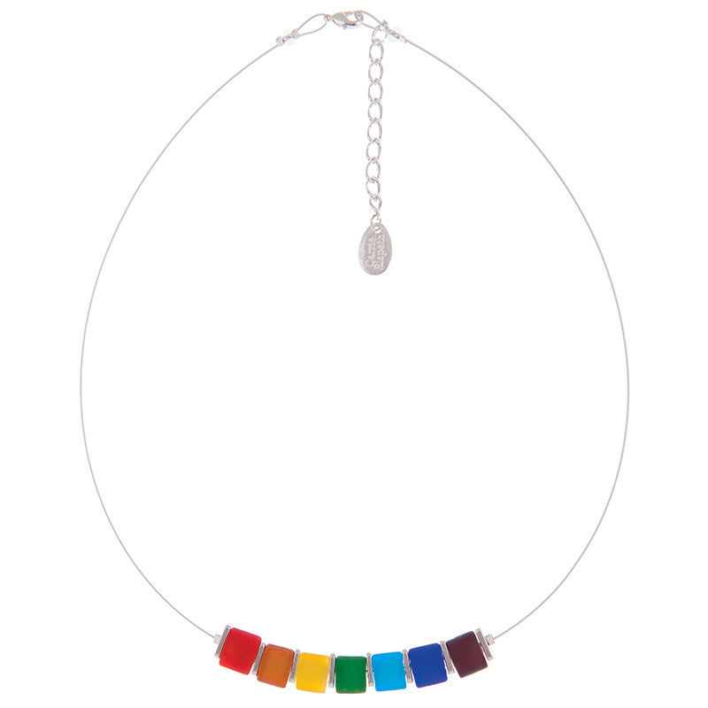 Carrie Elspeth Luxe Rainbow Links Necklace