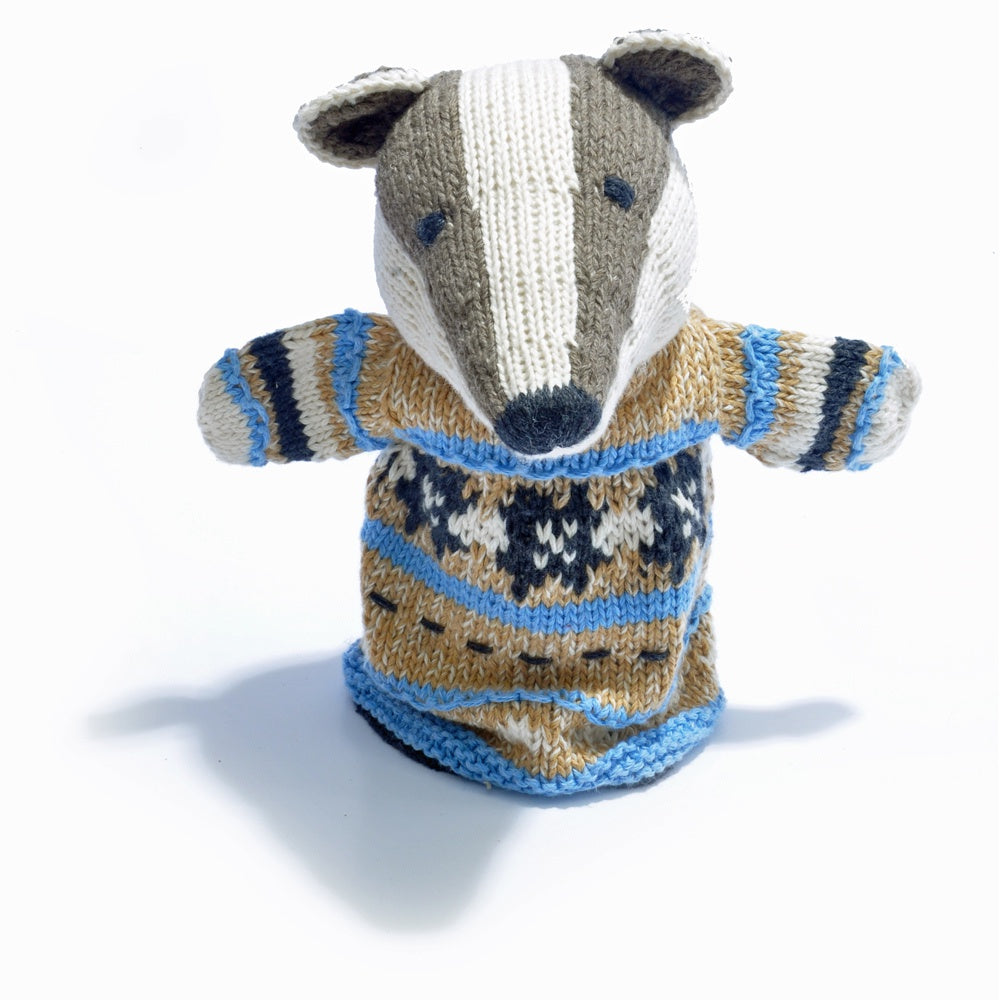 Badger Hand Puppet
