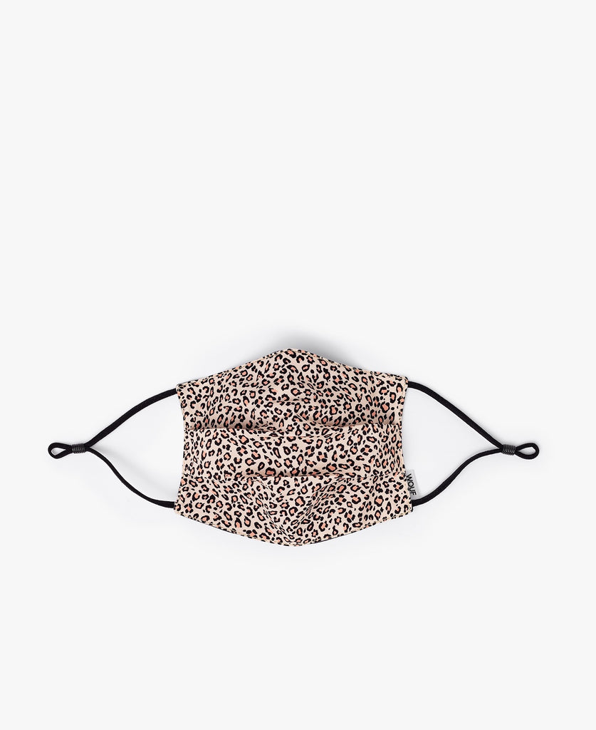 Pink Savannah  Wouf Face Mask With Filters