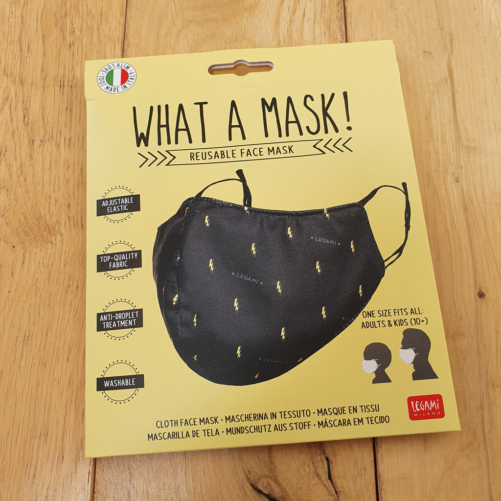 What A Mask! Reusable Face Mask - Flash Design