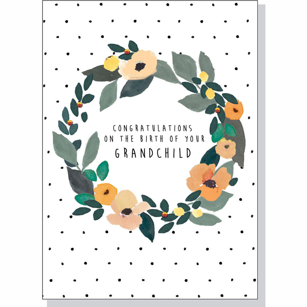 Congratulations Card - Birth of Grandchild