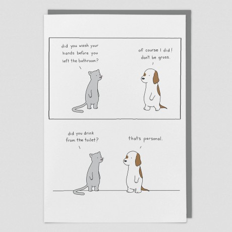 Wash Hands Liz Climo Card