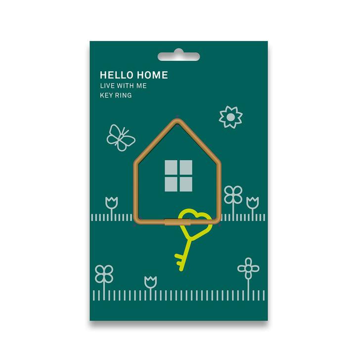 Hello Home Key Ring