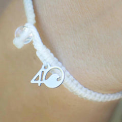 4Ocean Polar Bear Braided Bracelet