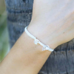 4Ocean Polar Bear Braided Bracelet