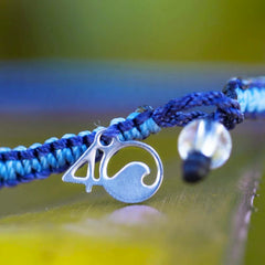 4ocean Whale Braided Bracelet