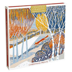 Christmas Prints Charity Pack of 12 Cards
