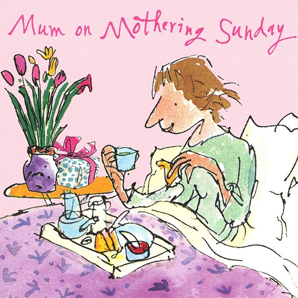 Quentin Blake Mum on Mothering Sunday Card