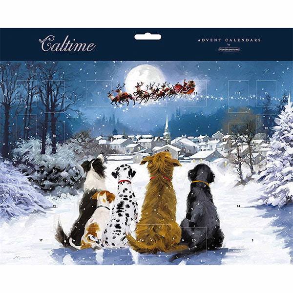 Night Before Christmas Dogs Advent Calendar