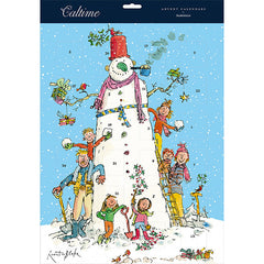 Snowman and Friends Quentin Blake Advent Calendar