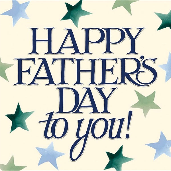 Happy Father's Day To You Stars Card