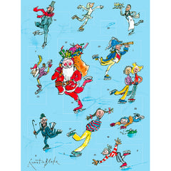 Quentin Blake Skaters Advent Calendar