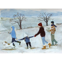 Winter Walks Charity Pack of 5 Christmas Cards