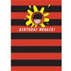 Dennis the Menace Birthday Menace Card with Badge
