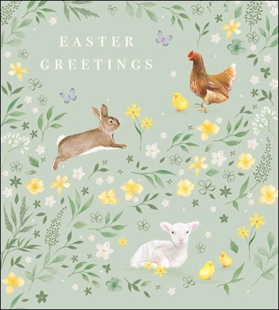 Easter Greetings Field Of Joy Pack of 5 Cards