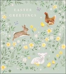 Easter Greetings Field Of Joy Pack of 5 Cards