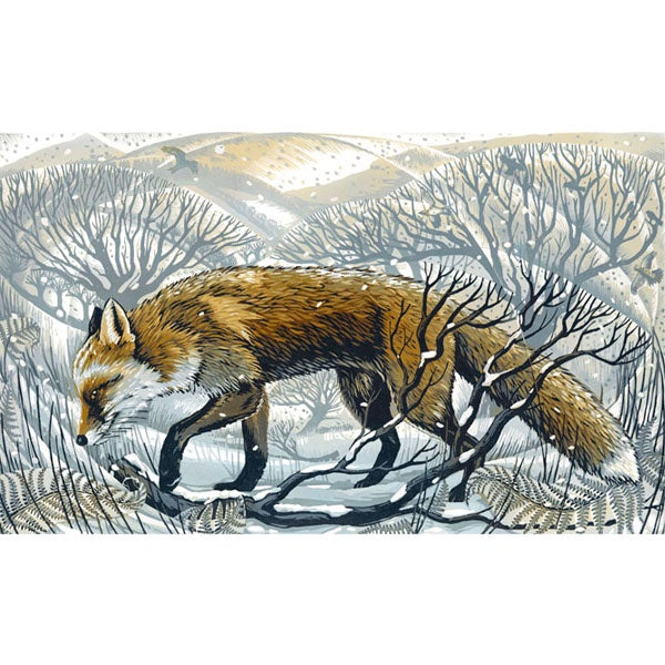 Winter Fox Card