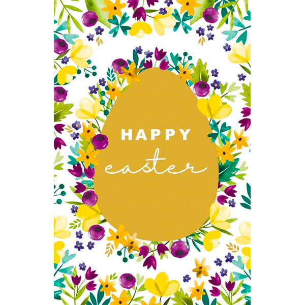 Happy Easter Golden Egg Pack of 6 Cards