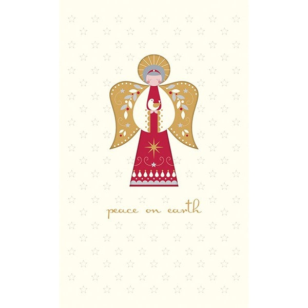 Peace on Earth Angel Card