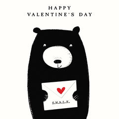 Love Letter Bear Valentine’s Day Card