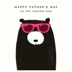 Coolest Dad Bear Father’s Day Card
