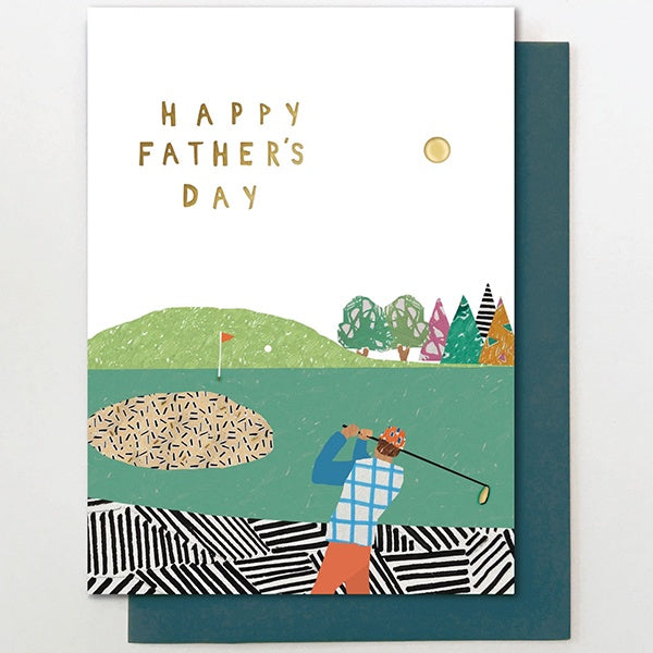 Happy Father's Day Golf Card