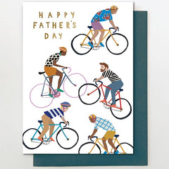 Happy Father's Day Cycling Card