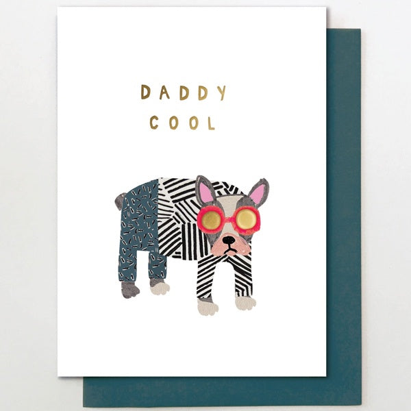 Daddy Cool Dog Card