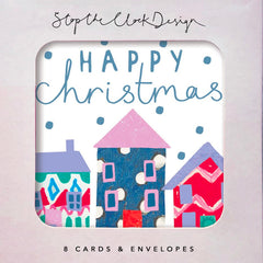 Christmas Houses Card Pack