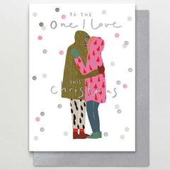 One I Love Christmas Couple Card