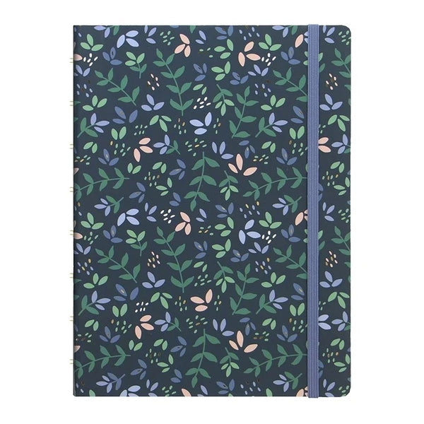 Filofax Patterns A5 Garden Dusk Refillable Notebook
