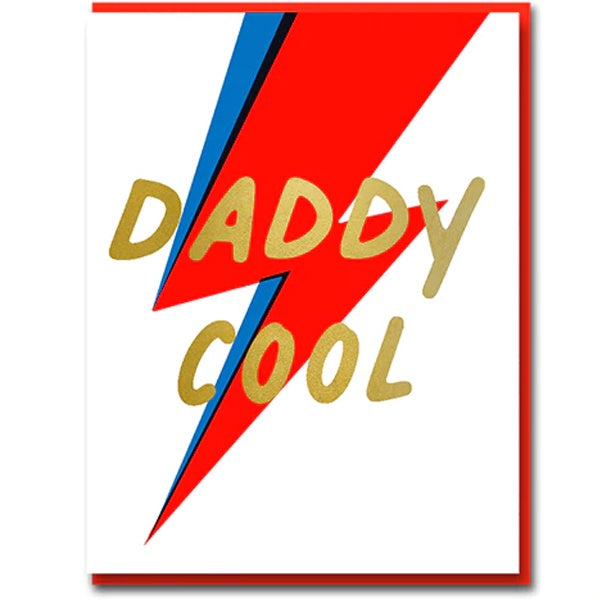 Daddy Cool Lightening Bolt Father's Day Card
