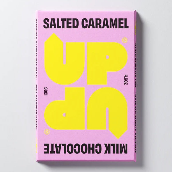 UP-UP Salted Caramel Milk Chocolate 130g