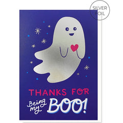 Thanks For Being My Boo Card