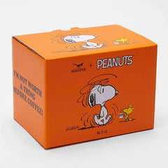 I'm Not Worth A Thing Before Coffee Snoopy Mug