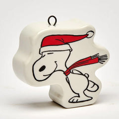 Peanuts Christmas Ornament Snoopy Skating