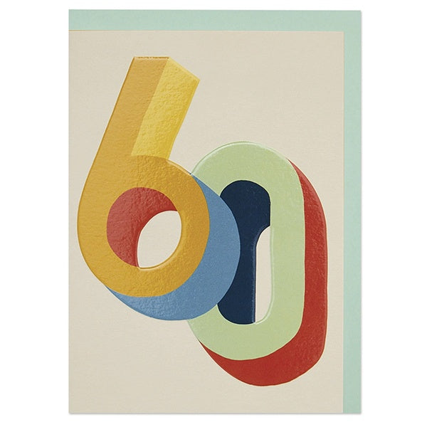 Age 60 Card
