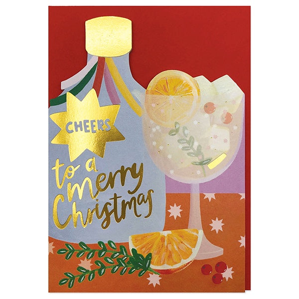 Cheers to a Merry Christmas Card