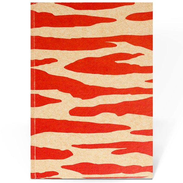 Paper Tiger Red A6 Dotted Notebook