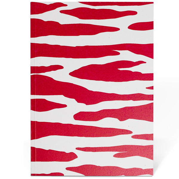 Paper Tiger Red A5 Lined Notebook