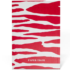 Paper Tiger Red A5 Lined Notebook
