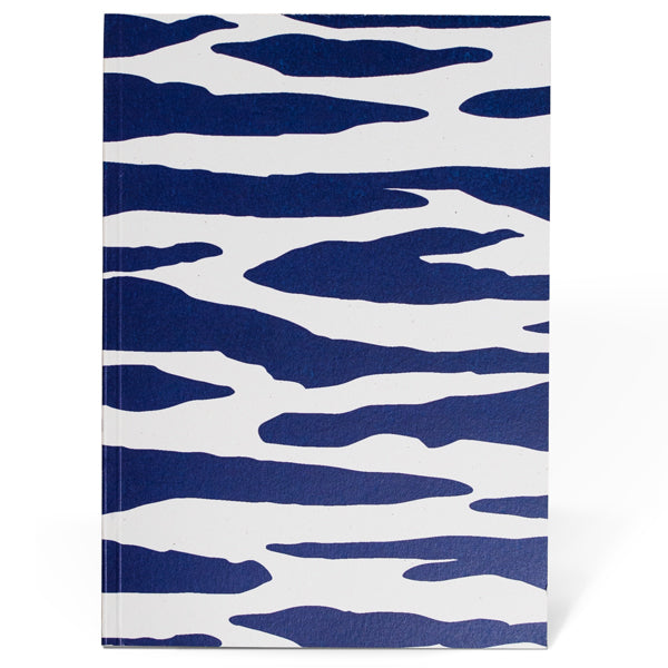 Paper Tiger Saltire Blue A5 Lined Notebook