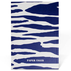 Paper Tiger Saltire Blue A5 Lined Notebook