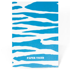 Paper Tiger Aqua Blue A6 Lined Notebook
