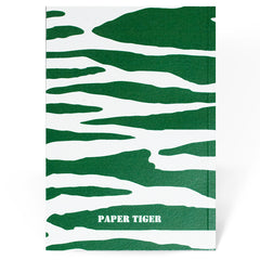 Paper Tiger Green A6 Lined Notebook