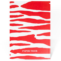 Paper Tiger Red A6 Lined Notebook