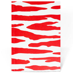 Paper Tiger Red A6 Lined Notebook