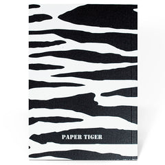 Paper Tiger Black A6 Lined Notebook