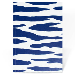 Paper Tiger Saltire Blue A6 Lined Notebook