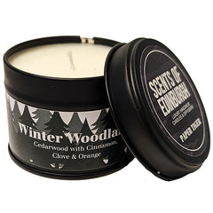 Winter Woodland Small Tin Candle by Paper Tiger